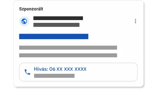 Google Ads fizetett hirdetés